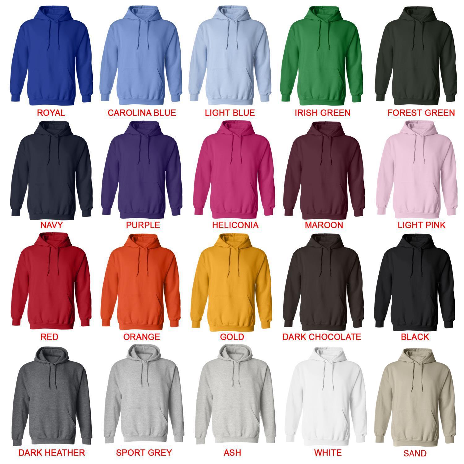 hoodie color chart - Resident Evil UK Store