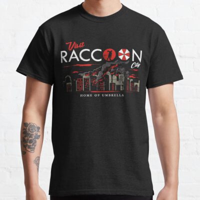 ssrcoclassic teemens10101001c5ca27c6front altsquare product1000x1000.u1 5 - Resident Evil Merch