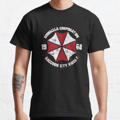 ssrcoclassic teemens10101001c5ca27c6front altsquare product1000x1000.u1 7 - Resident Evil Merch