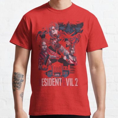 ssrcoclassic teemensdd21218219e99865front altsquare product1000x1000.u1 11 - Resident Evil Merch
