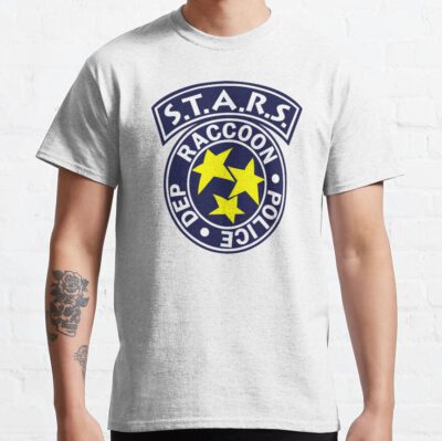 ssrcoclassic teemensfafafaca443f4786front altsquare product1000x1000.u1 22 - Resident Evil Merch