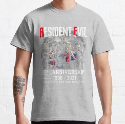 ssrcoclassic teemensheather greyfront altsquare product1000x1000.u1 16 - Resident Evil Merch