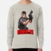 ssrcolightweight sweatshirtmensoatmeal heatherfrontsquare productx1000 bgf8f8f8 16 - Resident Evil Merch